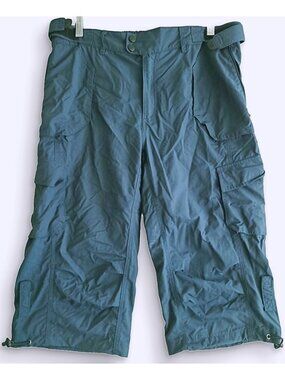 Altura Navy Blue Capri Jogger Nylon Track Pants Y2K (M)